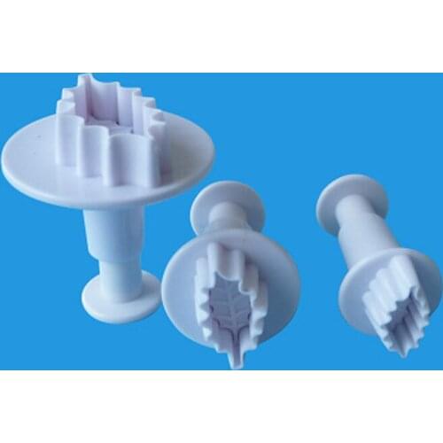 Numerous Cookie Cutter Custom Made 3D Printed Fondant Cookie Cutter Biscuit Mold for Christmas Tree Leaves Cake Decorating Tool