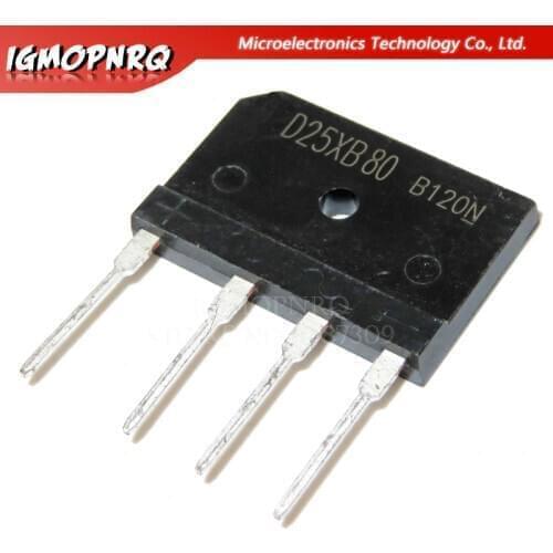 10pcs D25XB80 25XB80 800V 25A Bridge Rectifiers Bridge new original