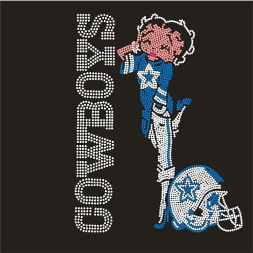 Iron-On Transfers Motif Rhinestones Garment Rhinestone Decorations 10Pieces Diy Custom‘s Crafts Accessories Stripes For Clothes