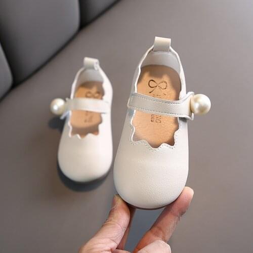 Girls Mary Janes Shoes Spring 2021 Girls Children Princess Leather Shoes Kids Flats Baby Girl Single Shoes Toddlers