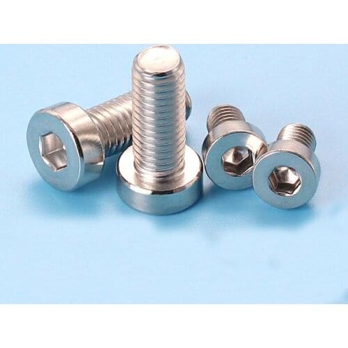 Allen screws 304 stainless steel M3 hexagon socket cap head bolts HEX TAP BOLT M/S