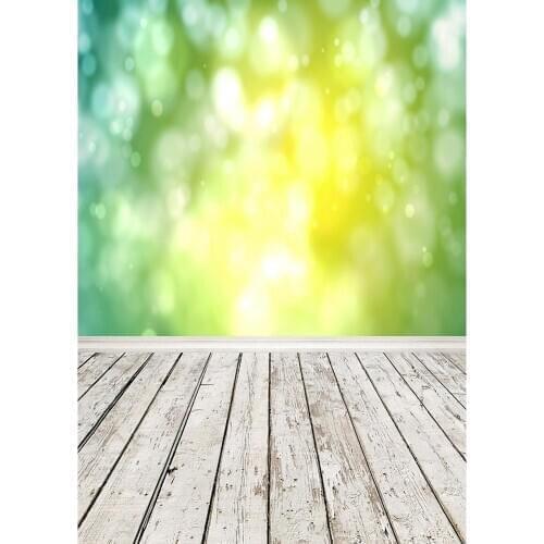 Yellow Glitter Wooden Floor Vinyl Photography Background For Children Baby Newborn Photographic Backdrop Photo Studio Photocall