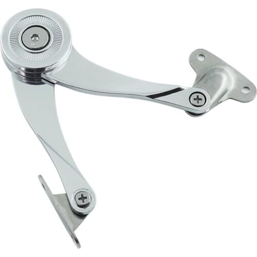 1pcs Hydraulic Randomly Stop Hinges Kitchen Cabinet Door Adjustable Polish Hinge Furniture Lift Up Flap Stay Support Hardware