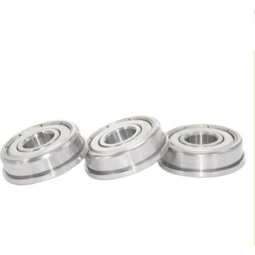 100pcs/lot F6004ZZ F6004 ZZ F6004Z F6004-ZZ 120x42x12mm Metal shielded cover Flange Deep Groove Ball Bearing 20*42*12mm