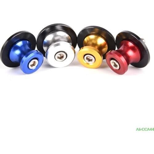 2pcs/lot Universal Motorcycle Accessories Parts Swingarm Spool Sliders 6mm Swing Arm Spools Sliders