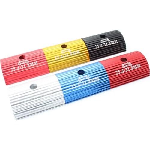 2Pcs Bike Drag Handlebar Riser Clamp Shims Reducer Shells Spacer Bicycle Handlebar Conversion Sheet Cycling Accessory