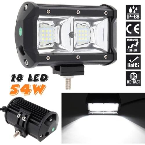 5Inch Waterproof LED Light Bar 3 Row Work Light Spot Flood Combo Beam for Driving Offroad Boat Car Tractor Truck 4x4 SUV 12V 24V