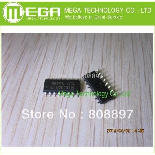 Free Shipping 200PCS ULN2003A ULN2003 Transistor Arrays SMD SOP-16