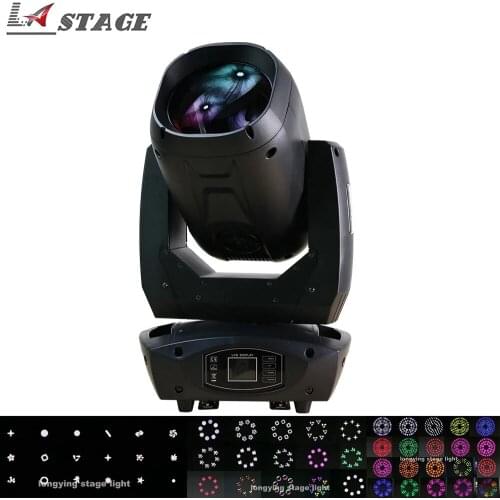 Free shipping New Professional 90W LED Lyre Moving Head Light Beam Party DJ Stage Light