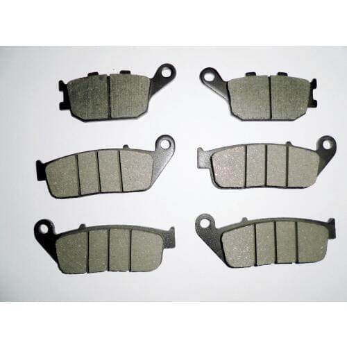 Free shipping Motorcycle Front + Rear brake pads plate fit for Honda Cbr 600 Cbr600 F3 1995 1996 1997 1998