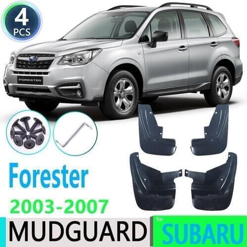 For Subaru Forester SG 2003 2004 2005 2006 2007 2th Genaration Fender Mudguard Mud Flaps Guard Splash Flap Car Accessories