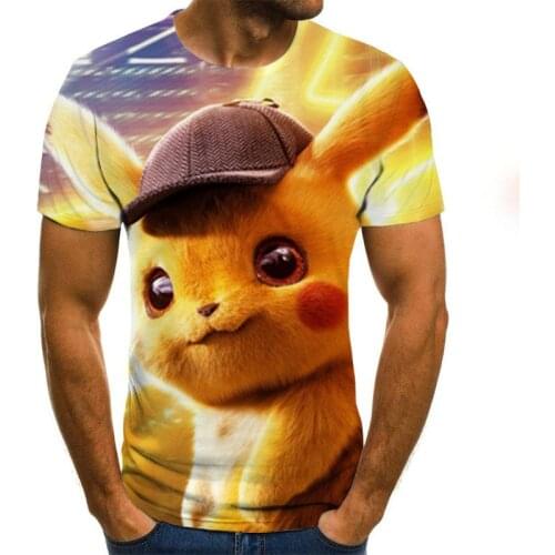 Summer 2021 newest 3D print tops short sleeved fashion T-shirt hip hop casual t-shirts for men and women funny t shirts