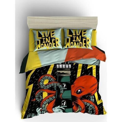 Wonder Double Personality Duvet Cover Kit