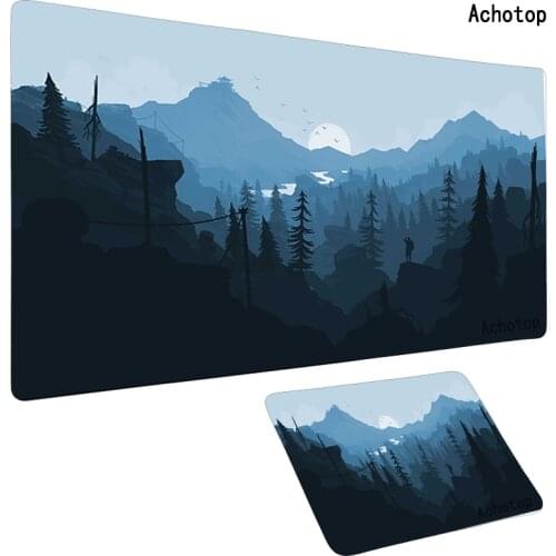 Mouse pad Mats Firewatch Mouse Pad XXL Anime Notbook Computer Mousepads Overlock Edge Big Gaming Gamer to Laptop Speed Keyboard