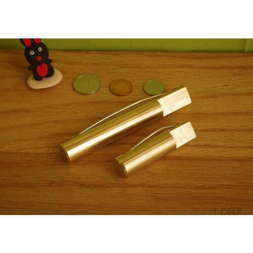 1Pcs OD18*120mm Brass Benchdogs pin for Woodworking Work Bench Clamps BD1812