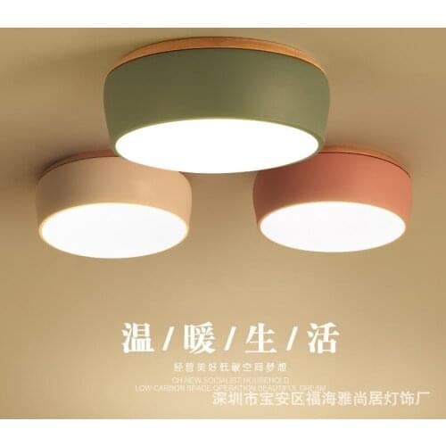Nordic chandeliers ceiling led ceiling light luminaria led led ceiling light Ceiling Lamp Fixtures Bedside Aluminum AC85-265V