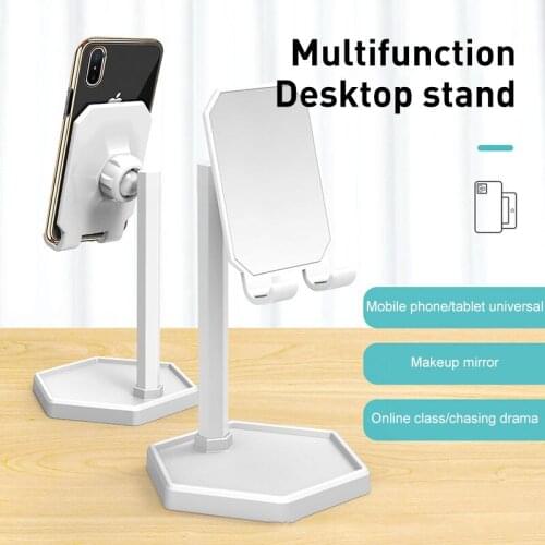 Mobile Phone Holder For Youtube Tiktok Skype Live Support Portable Lazy Bracket Desktop Holders Mobile Phone Accessories