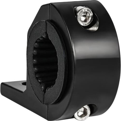 Motorbike Spotlight Holder Universal Headlight Clamp Extended Fog Light Mount Aluminum Alloy Lamp Bracket for Motorcycle Bicycle