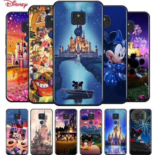 Disney Mickey Castle For Motorola G9 G8 G Stylus Power One Fusion Hyper Edge E7 E6 Plus Play Lite Soft Phone Case