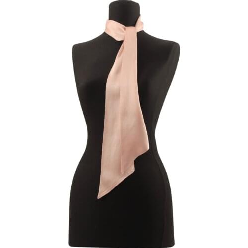 Women Satin Silk Scarf 2021 Fashion Handkerchief Bandana Neckerchief Hair Tie Scarves Shawls Female Bandana Shawl Accessories