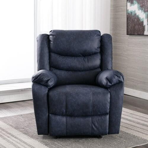 Recliner Single Sofa Home Theater Seating Recliner Chair With Back Leather