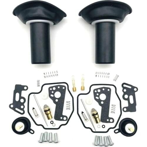 Carburetor Repair Kit for Yamaha Virago XV535 1990-2001 XV 535 Plunger Diaphragm