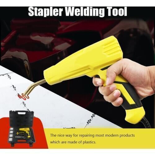 Handy Plastics Welders Garage Tools Hot Staplers Machine Staple PVC Repairing Machine Car Bumper Repairing Stapler Welding Tool