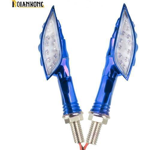 Motorcycle LED Flashing Turn Signal Light 12 Led Indicator Light For suzuki GS500E GS500F GSF 250 BANDIT GSF 600S BANDIT GSF650