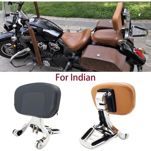 Motorcycle Multi Purpose Driver Passenger Backrest For Indian Chief Vintage Chieftain Springfield Challenger 2014-2021