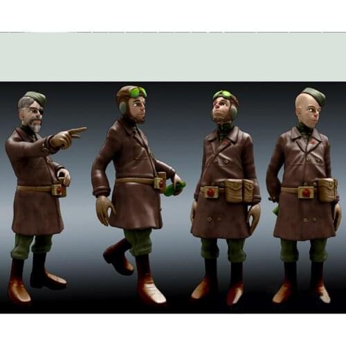 1/35 Resin Figure Building Kit soldiers