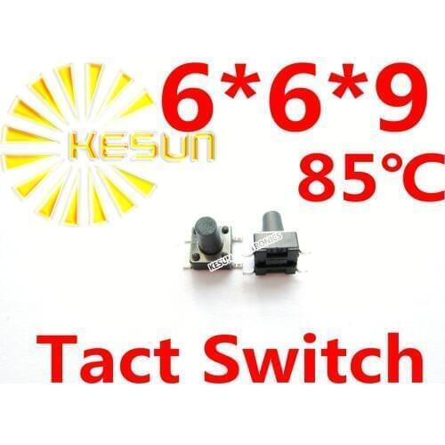 1000PCS 6X6X9 SMD Tactile Tact Mini Push Button Switch Micro Switch Momentary