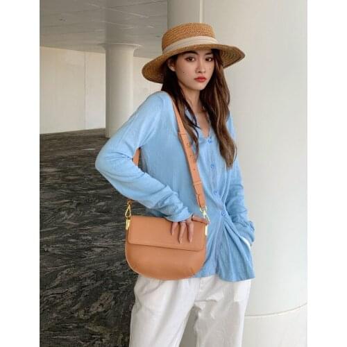 2021 New Design Small Square Leather Crossbody Bag Fashion Exquisite Female Retro Shoulder Bag For Woman