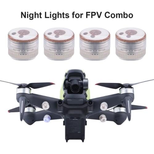 Night Safety Accessories Drone Flash Drone Night Flight LED Light Flashing Strobe Signal Lamps for DJI FPV Combo Part