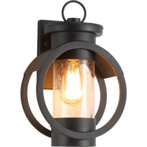 Europe outdoor Wall lamp garden lights Lampshade E27 Edsion lamp aluminum baking vintage wall light