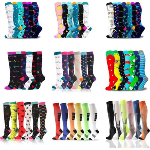 Compression Stockings Multi Pairs Varicose Veins Socks For Men & Women Dropshipping Best Graduated for Tired,Painful Legs,Edema