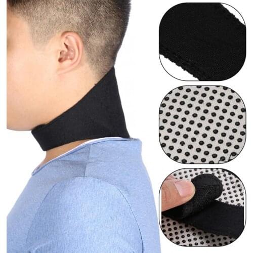 Posture Corrector Soft Magnetic Neck Support Protect Collar Health Pain Relief Heat Therapy Brace Wrap Strap Braces Supports