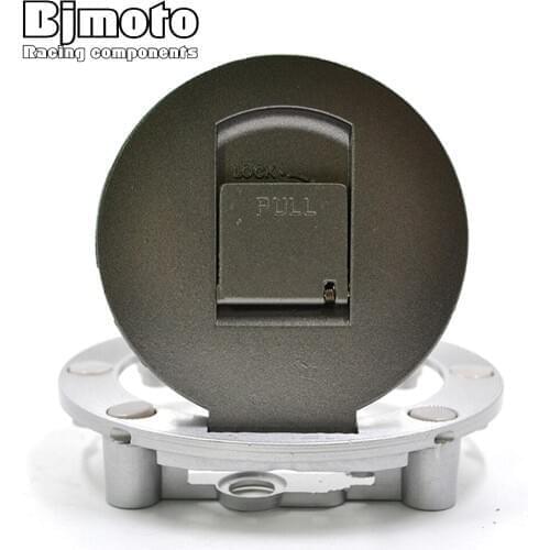 BJMOTO Motorcycle Fuel Gas Cap Cover Tank Lock Set with Keys For Yamaha YZF R1 R6 XJR1300 RZ250 RZ350 FZ400 SRX250 TDR125R