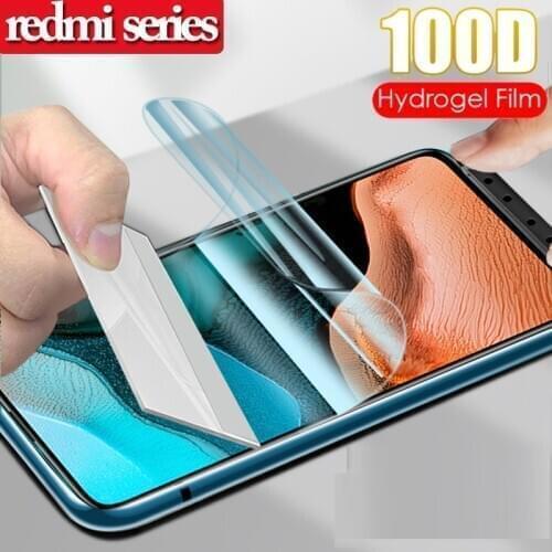 Soft protective glass for Xiaomi redmi 9a 9c nfc Hydrogel Film redmi note 9 s screen protector poco f2 pro