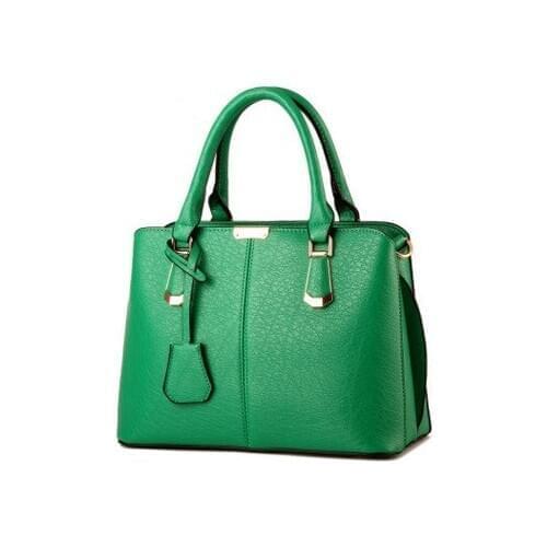 2020 New Women Leather Handbag Cross Body Shoulder Bag Tote Messenger Satchel Purse Solid Color Leisure Time Versatile