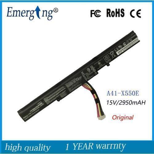 New Original 15V Laptop Battery for ASUS A41-X550E X450 X450E X450J X450JF A450J A450JF A450E F450 F450C F450V F450E