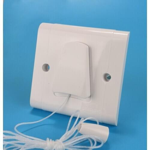 86 Type Single-control Pull Wire Switch Household Concealed Wall Rope Cable Lights Switch 6A 250V