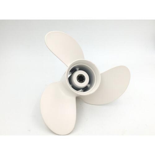 Free shipping 8 1/2x8 1/2 For yamaha 6HP-9HP propeller Aluminium propeller boat accessories marine propeller 7 tooth spline