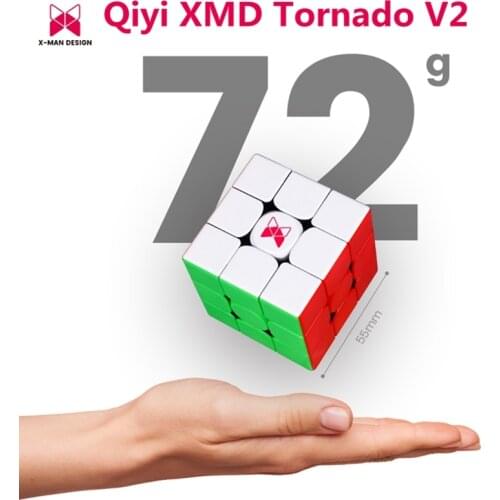 Qiyi Cube XMD Tornado v2 3x3x3 Magnetic Speed cube 3x3 Magic cube professional competition cube Qiyi Cubo Magico Game cube Toys