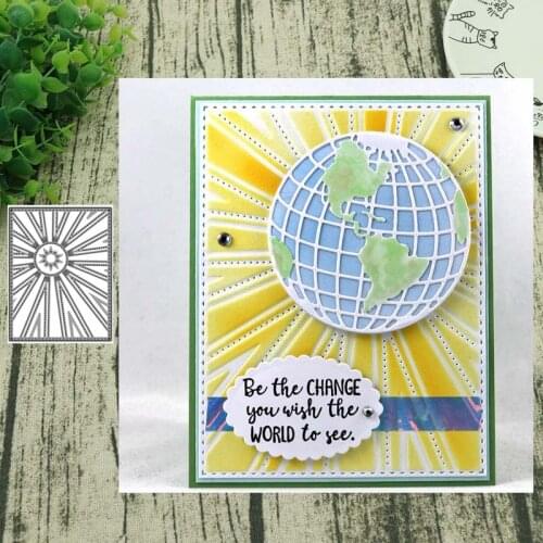 Metal Cutting sun background cut diefor Scrapbooking Steel Craft Die Cut Embossing Paper Card Album 2020 NEW