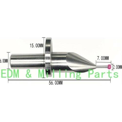 CNC Ruby Ball Tip Probe Lnsert 2mm For TESA Fowler/Trimos Height Gauges