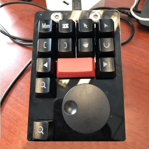 USB Free Driver Pr Non-linear Software Video Editing Shortcut Hot Key Keyboard Mini Mechanical Keyboard for Adobe Premiere