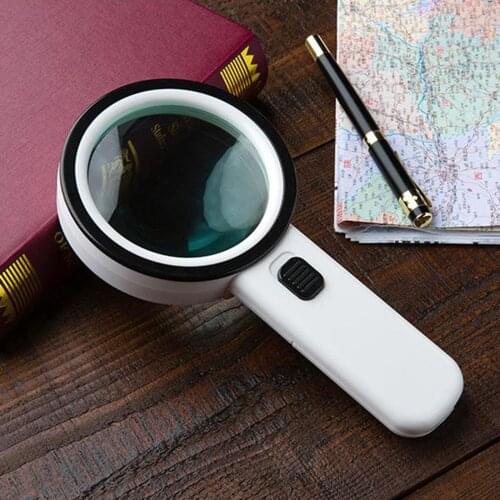Magnifying Glass with Light for Seniors Reading Inspection Parts