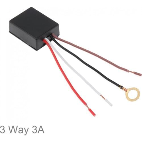 1/2 pcs AC 100-240V Desk Light Touch Lamp 3 Way Touch Sensor Switch Light Parts Dimmer For Bulbs Lamp Switch