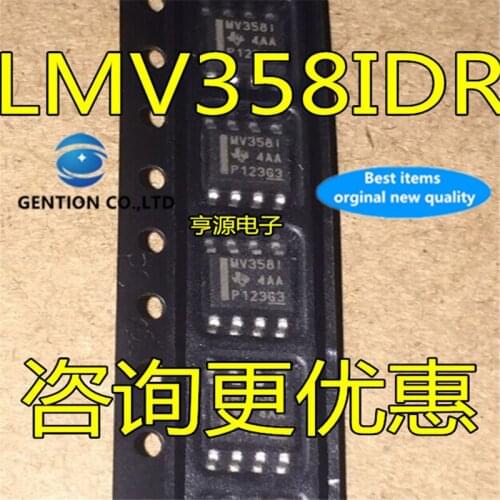 30Pcs LMV358 LMV358IDR MV358I SOP8 in stock 100% new and original