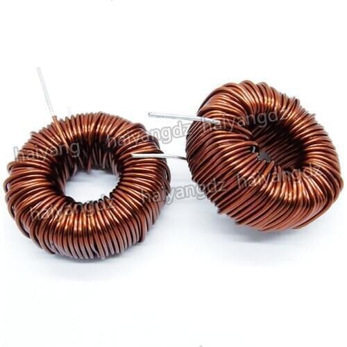 5pcs 40MM K-S157125 1.2 Line 2MH Iron Silicon Aluminum Magnetic Ring Inductor S-P-W-M Filter 12A